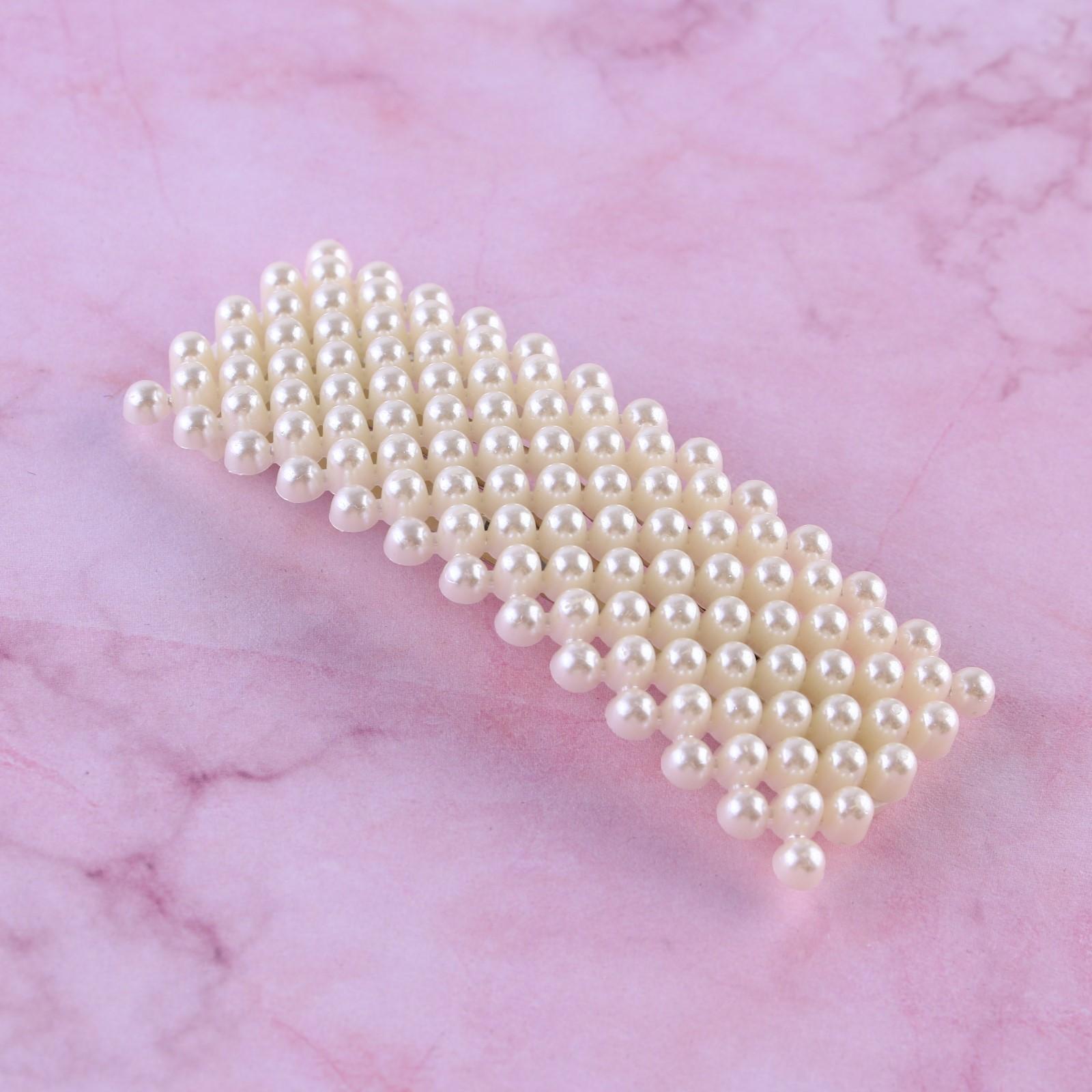 Заколка для волос на подложке «Good vibes»