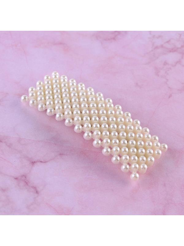 Заколка для волос на подложке «Good vibes»