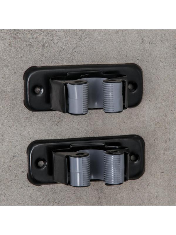 Набор держателей для швабр, 8,5×3,5×5 см, 1 отделение, 2 шт