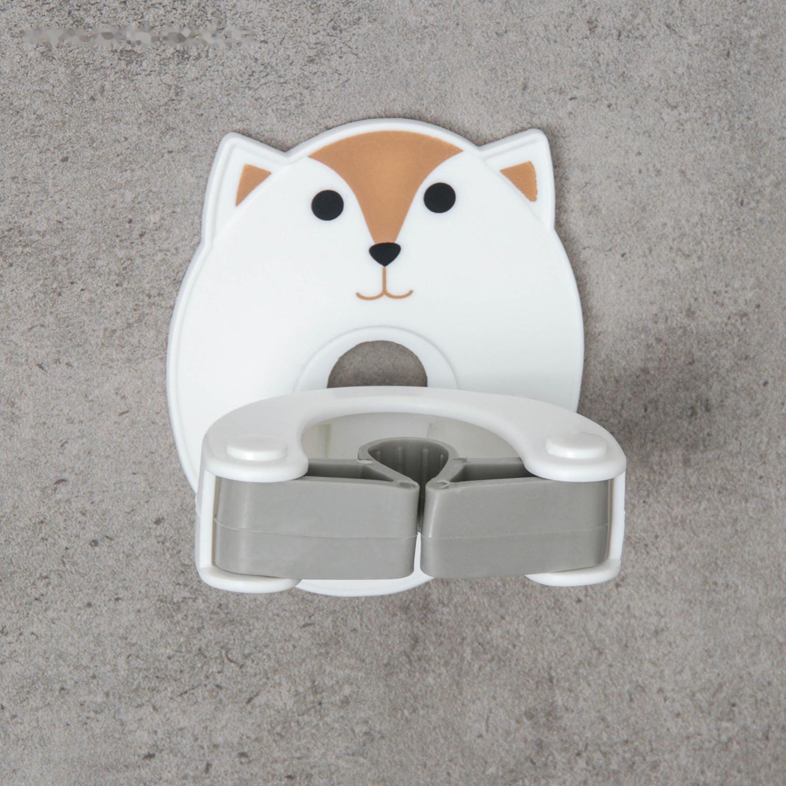 Держатель для уборочного инвентаря на липучке «Лиса», 9×7,5×5,5 см