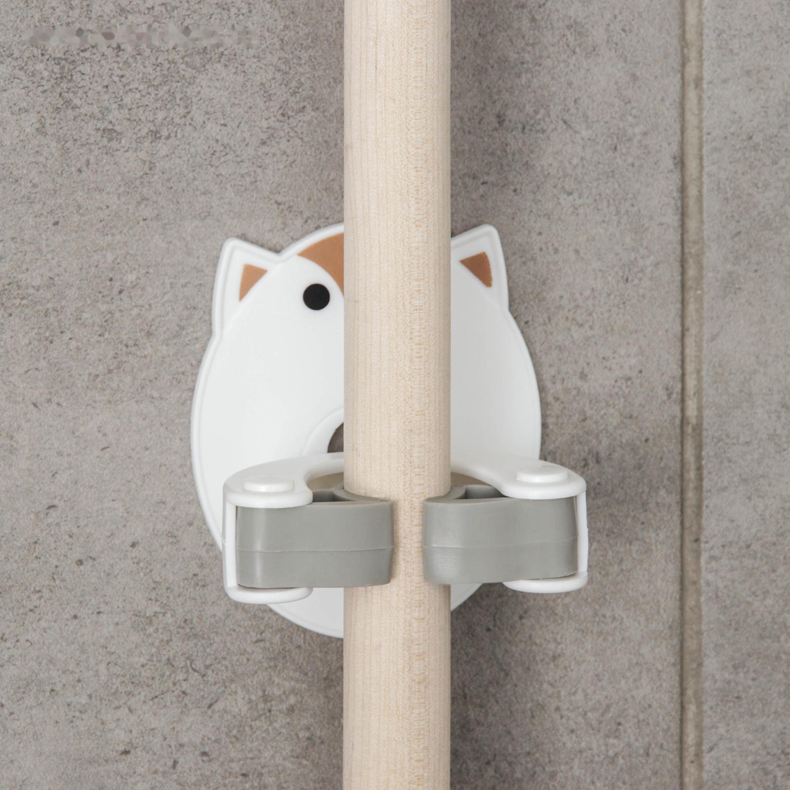 Держатель для уборочного инвентаря на липучке «Лиса», 9×7,5×5,5 см