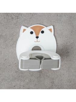 Держатель для уборочного инвентаря на липучке «Лиса», 9×7,5×5,5 см