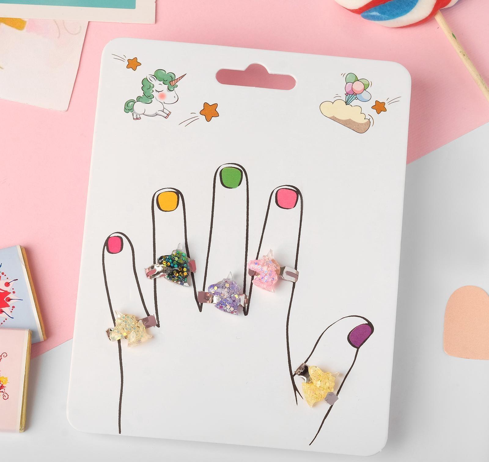 Набор детских колец 