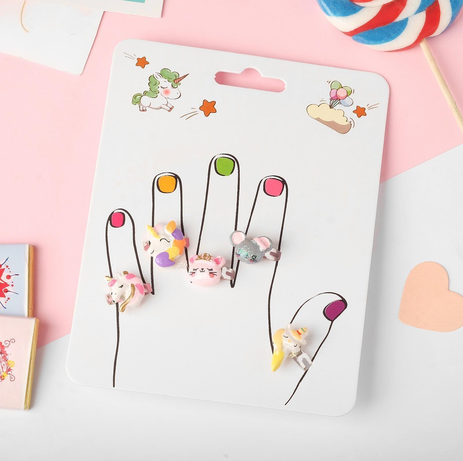 Набор детских колец 