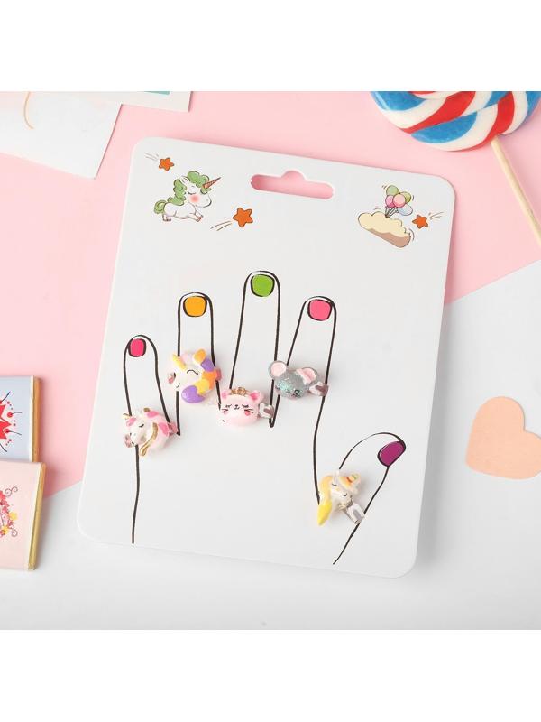 Набор детских колец 