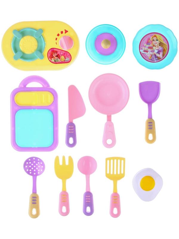 Игровой набор посуды «Мини-кухня», Принцессы, МИКС
