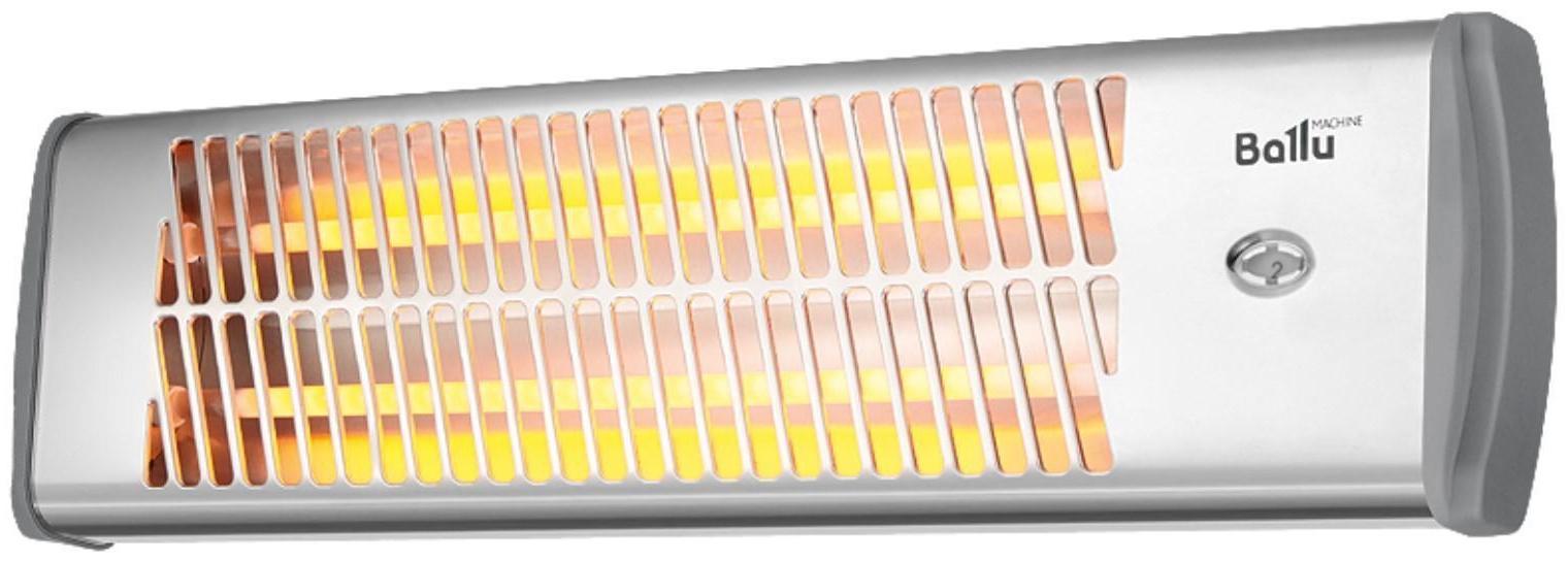 Обогреватель Ballu BIH-LW-1.2, инфракрасный, 1200 Вт, 20 м2, серый