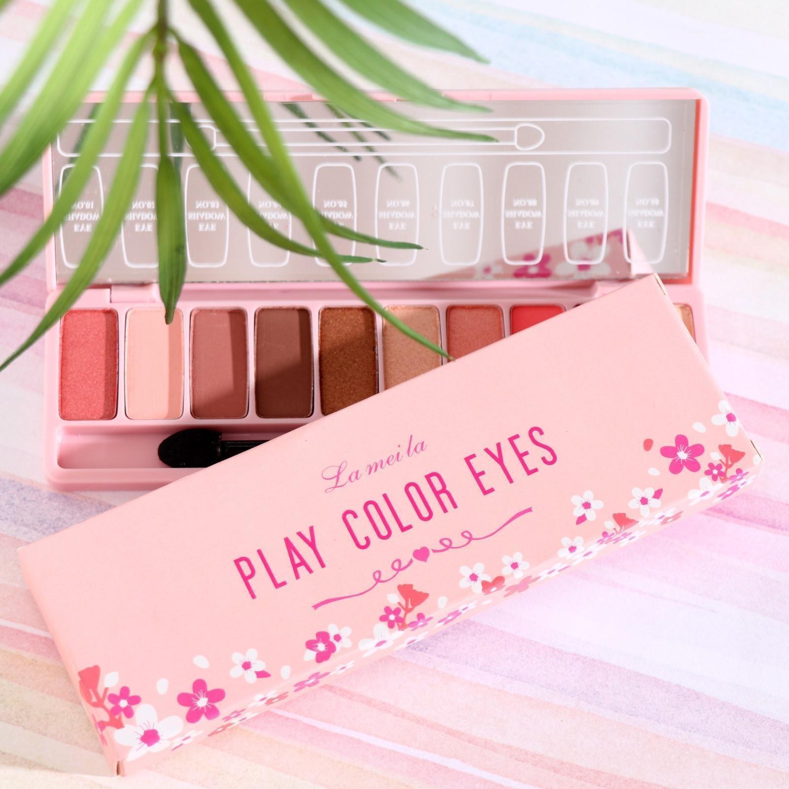 Палетка теней для век, 10 цветов