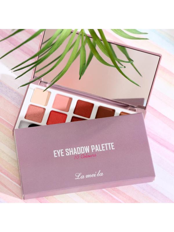 Палетка теней для век, 10 цветов