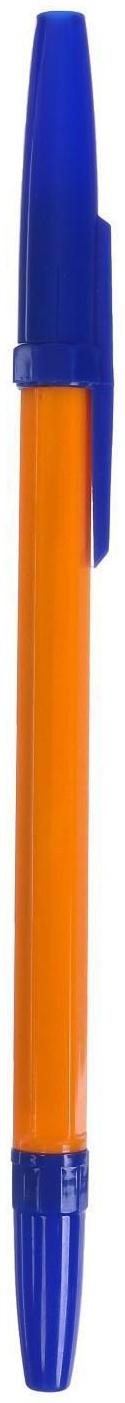 Набор ручек шариковых, 0.7 мм, 3 шт., стержень синий, оранжевый корпус