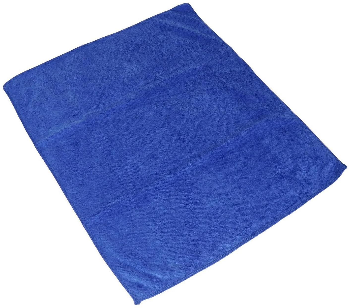 Салфетка для автомобиля Grand Caratt, микрофибра, 350 г/м², 40×50 см, синяя
