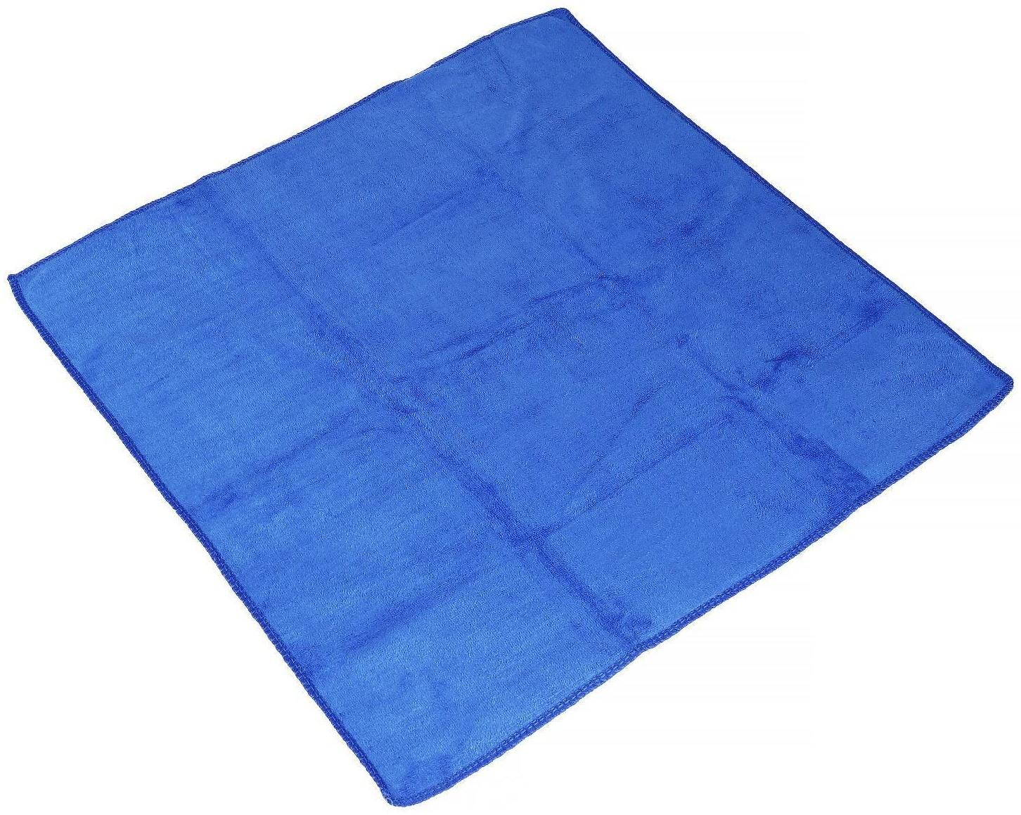 Салфетка для автомобиля Grand Caratt, толстая, микрофибра, 300 г/м², 50×50 см, синяя