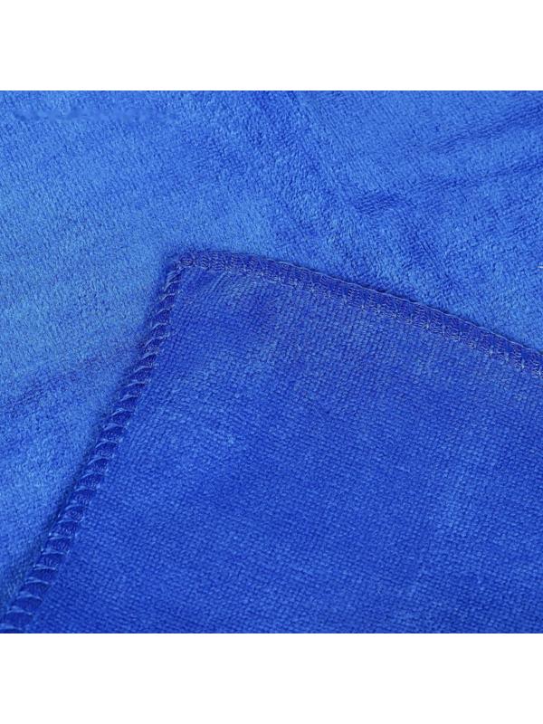 Салфетка для автомобиля Grand Caratt, толстая, микрофибра, 300 г/м², 50×50 см, синяя