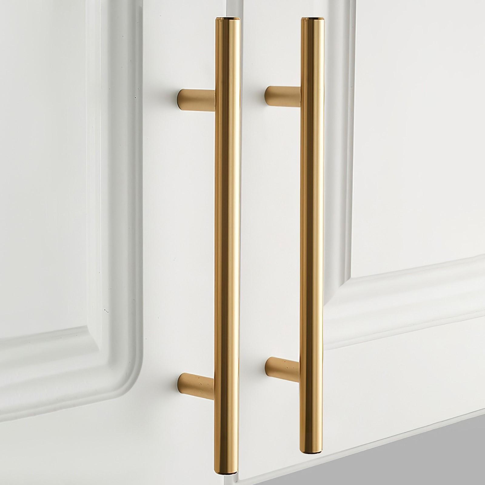 Ручка рейлинг,  d=12 мм, м/о 160 мм, цвет золото