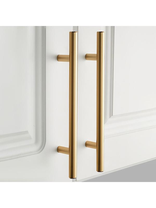 Ручка рейлинг,  d=12 мм, м/о 160 мм, цвет золото