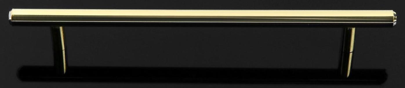 Ручка рейлинг,d=12 мм, м/о 192 мм, цвет золото