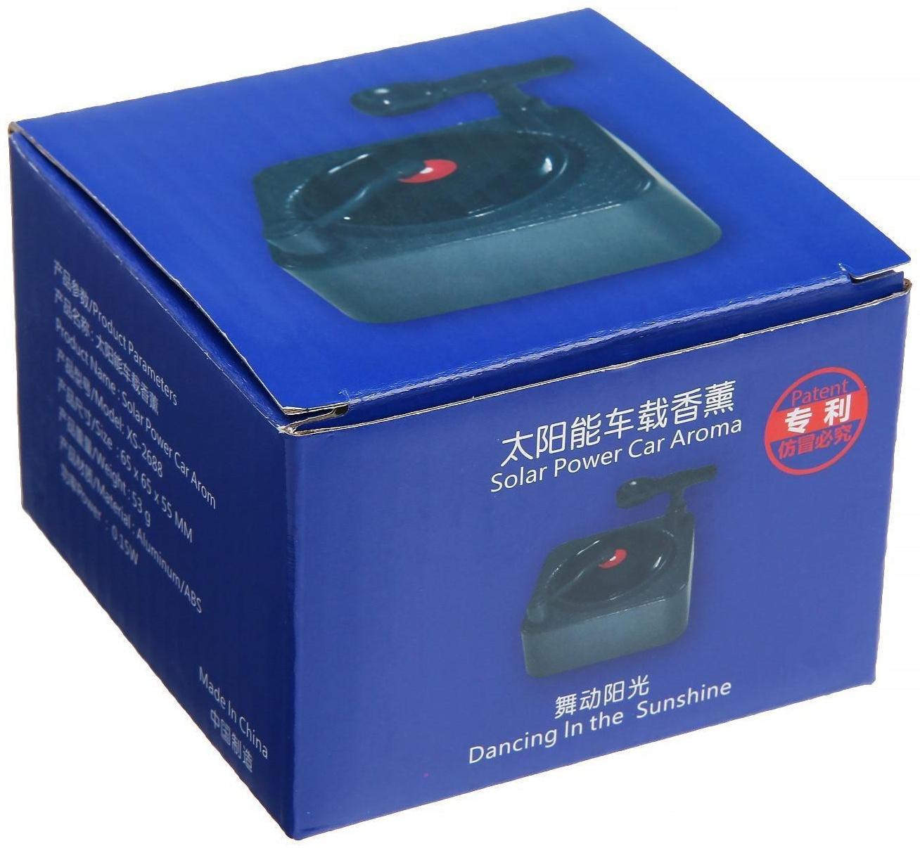 Аксессуар на панель, вращающаяся пластинка от солнца, черный