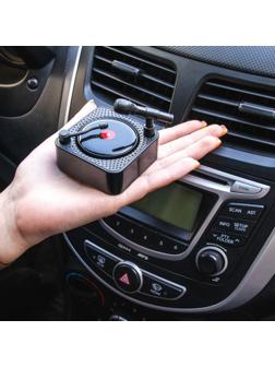 Аксессуар на панель, вращающаяся пластинка от солнца, черный