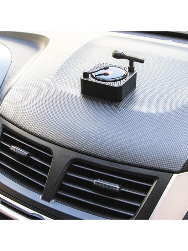 Аксессуар на панель, вращающаяся пластинка от солнца, черный