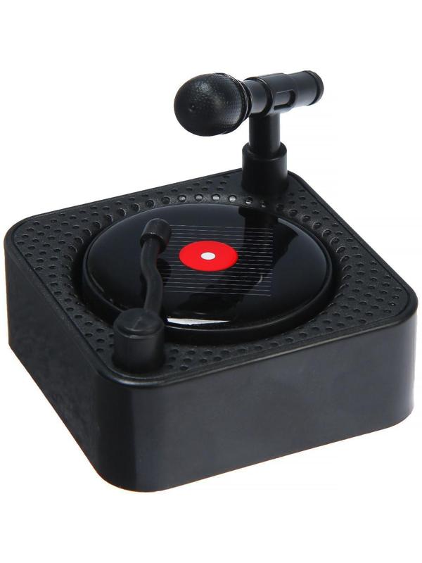 Аксессуар на панель, вращающаяся пластинка от солнца, черный