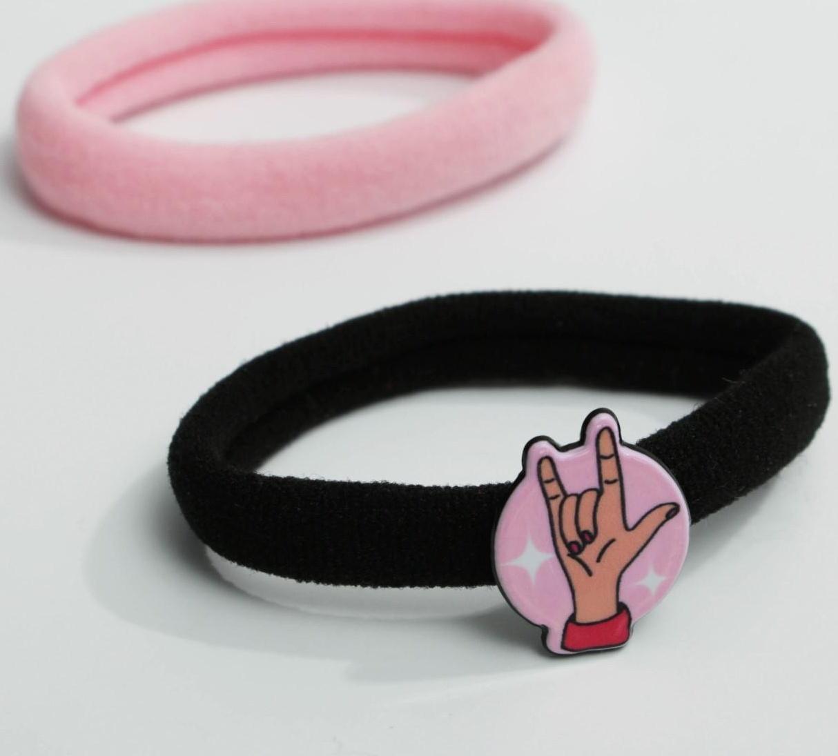 Резинки и заколка для волос «It`s girl things», набор