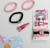 Резинки и заколка для волос «It`s girl things», набор