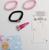 Резинки и заколка для волос «It`s girl things», набор