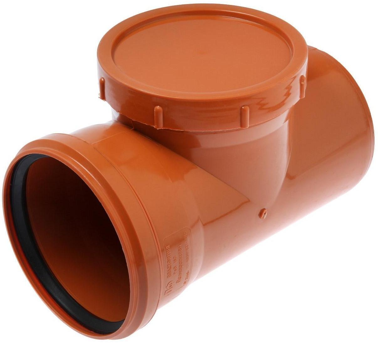 Ревизия канализационная FLEXTRON, наружная, d=160 мм