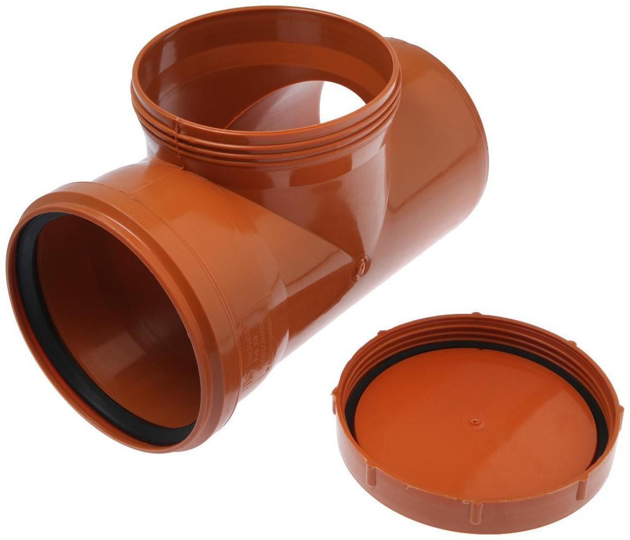 Ревизия канализационная FLEXTRON, наружная, d=160 мм