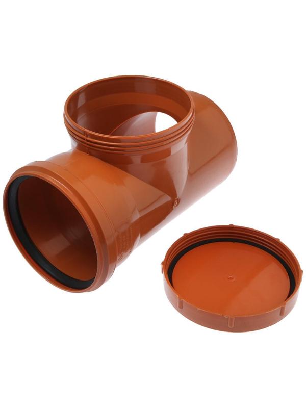 Ревизия канализационная FLEXTRON, наружная, d=160 мм