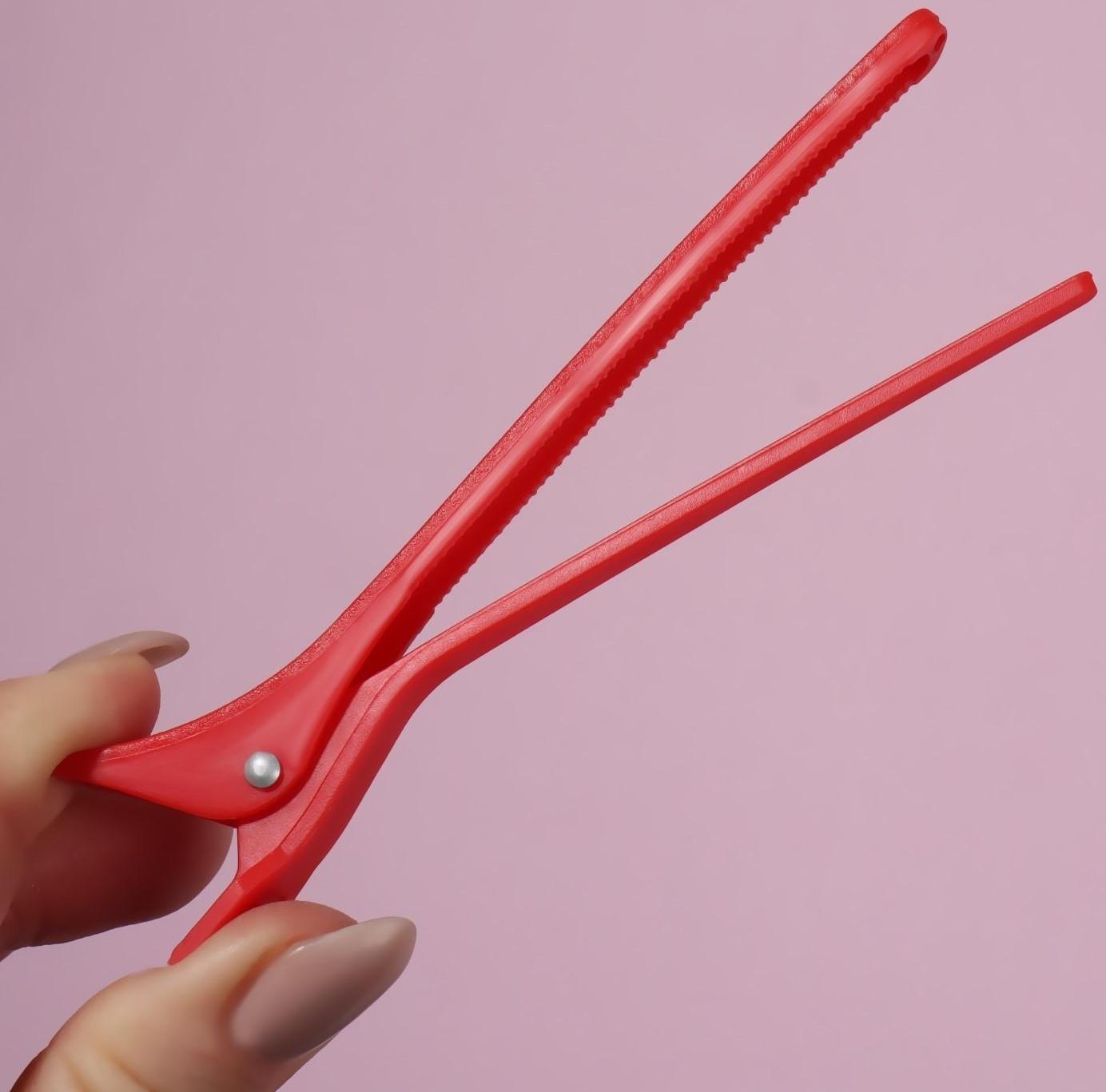 Набор зажимов для волос, 11,5 см, 2 шт, цвет МИКС