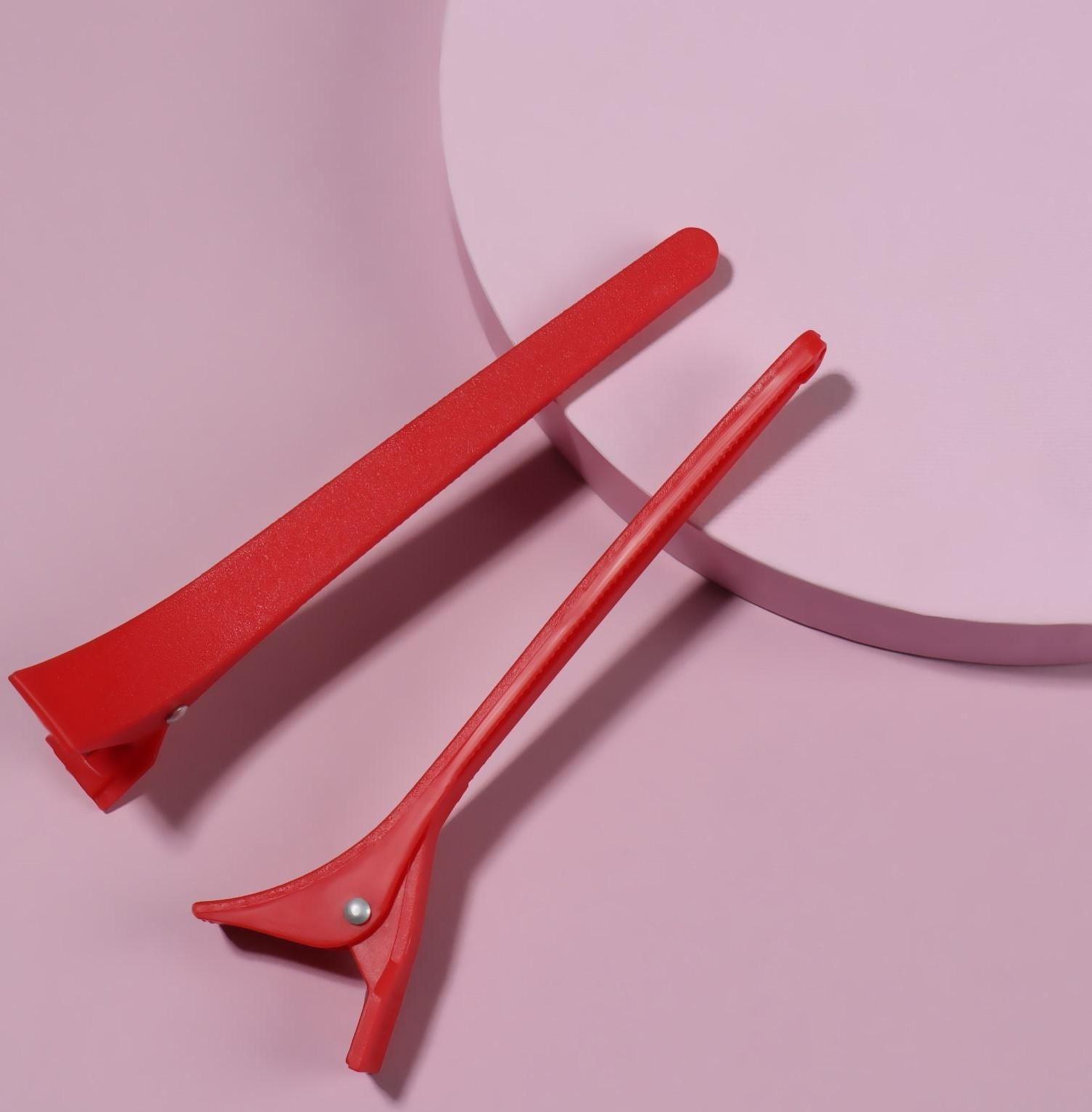 Набор зажимов для волос, 11,5 см, 2 шт, цвет МИКС