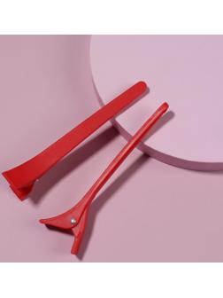 Набор зажимов для волос, 11,5 см, 2 шт, цвет МИКС