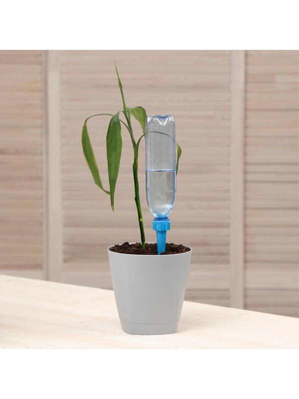 Автополив для комнатных растений, под бутылку, самотёк, регулируемый