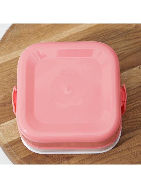 Контейнер для обеда «Капкейки», 2 отделения, 400 мл