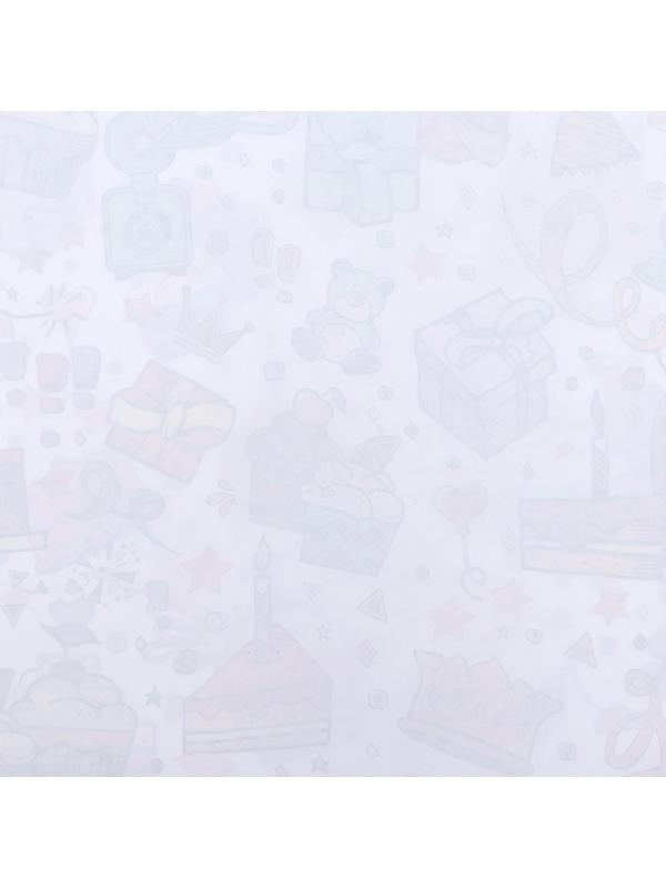 Бумага упаковочная глянцевая 