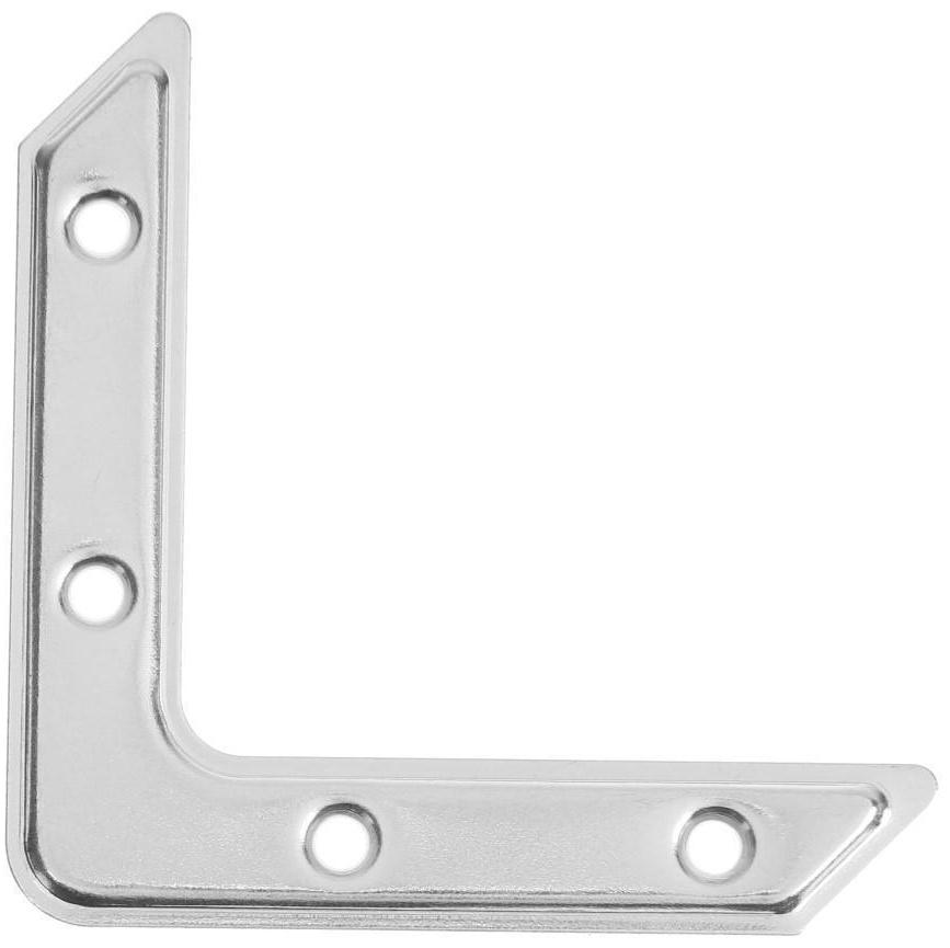 Угольник ТУНДРА krep, УГ-75, цинк, в упаковке 1 шт.