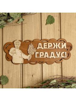 Табличка для бани 31×11.5 см 