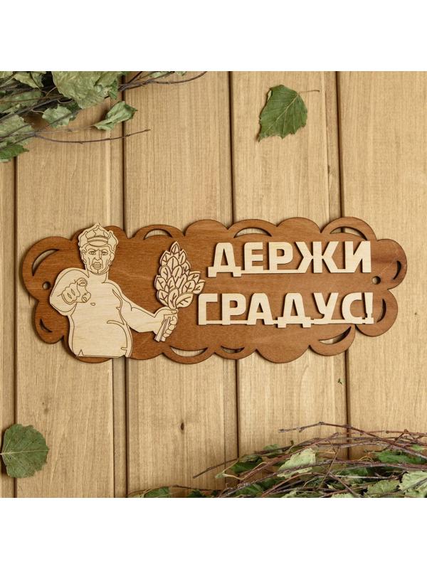 Табличка для бани 31×11.5 см 