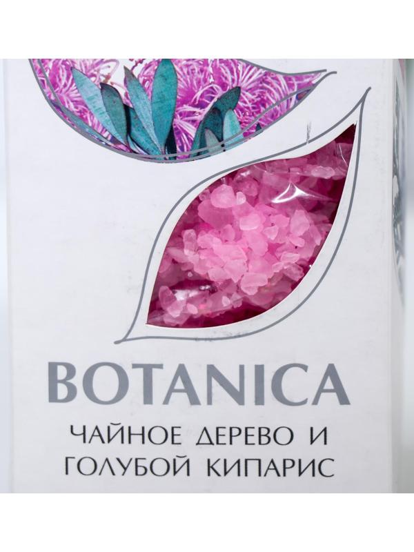 Соль для ванн BOTANICA чайное дерево и голубой кипарис, 700 г