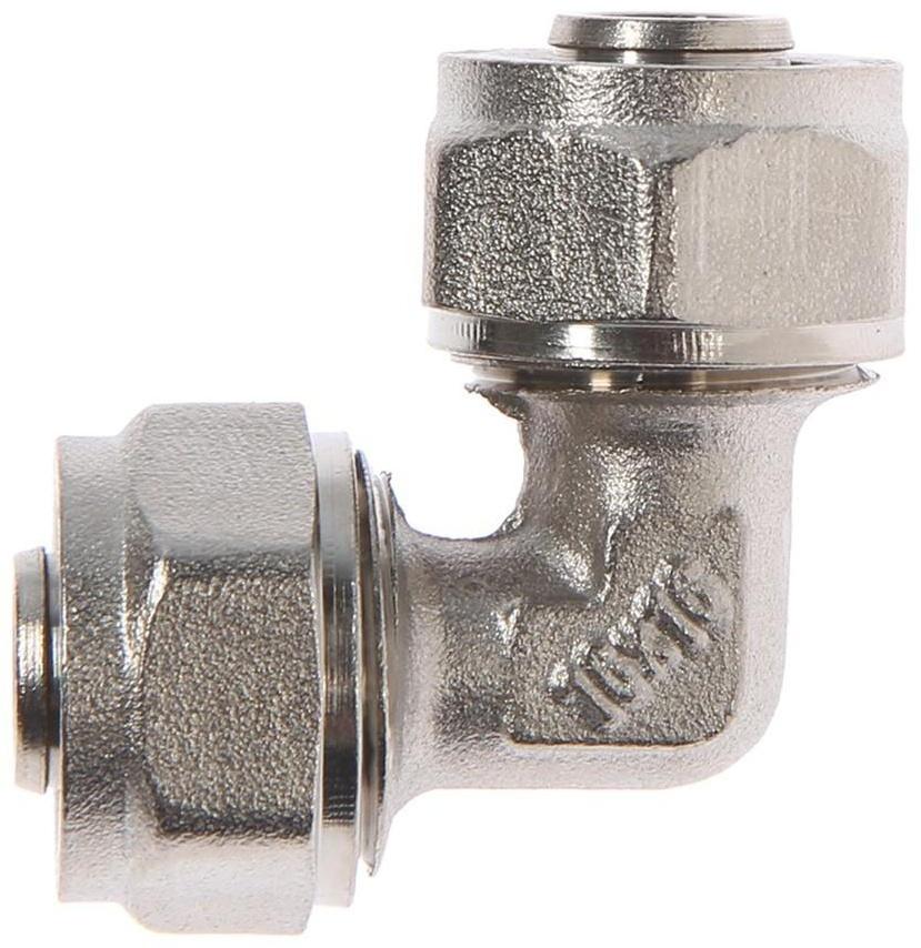 Угольник СТМ, обжимной, 16 мм