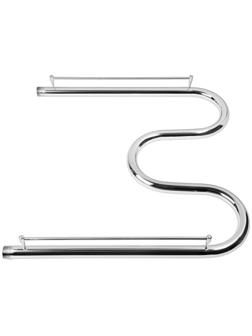 Полотенцесушитель водяной ТЕРА, М-образный, 600х600 мм, с полкой, D=32 мм, наруж. резьба 1