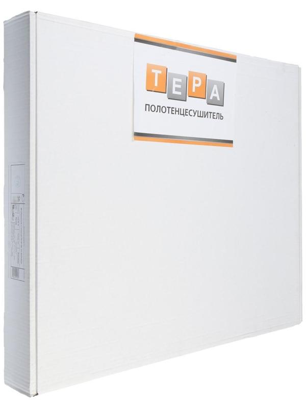 Полотенцесушитель водяной ТЕРА, М-образный, 600х600 мм, с полкой, D=32 мм, наруж. резьба 1