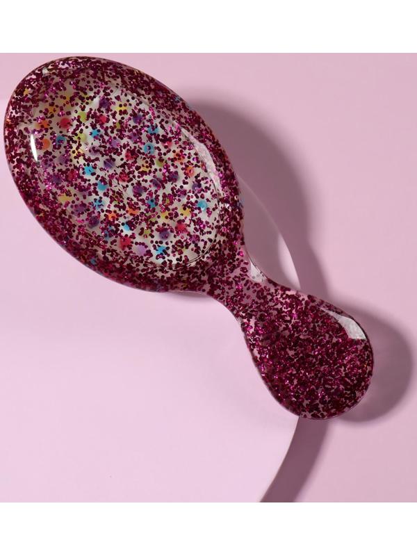 Расчёска массажная, 5,5 × 13,5 см, цвет МИКС