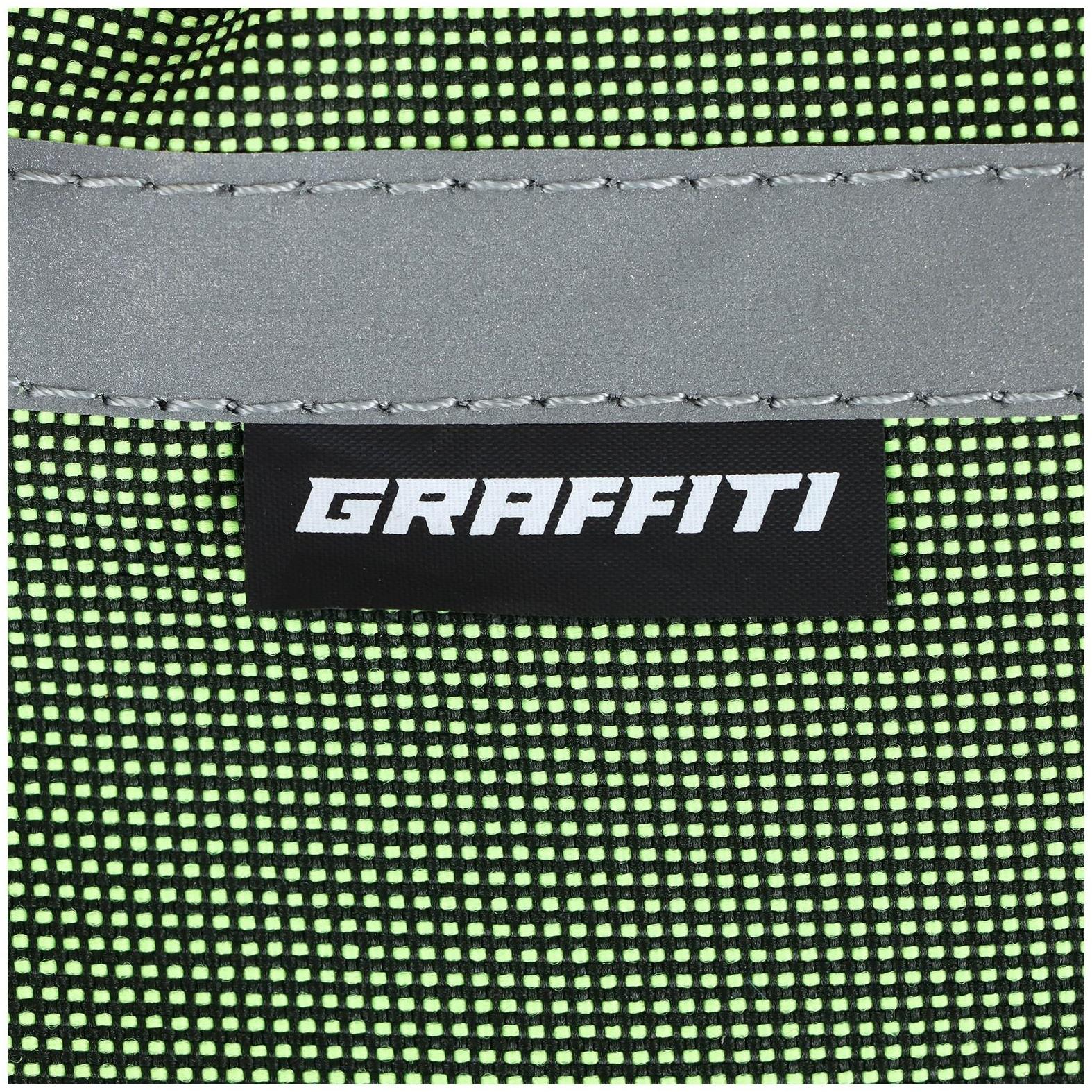 Велосумка на раму Graffiti-МАСТЕР, цвет зеленый