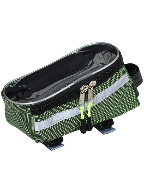 Велосумка на раму Graffiti-МАСТЕР, цвет зеленый