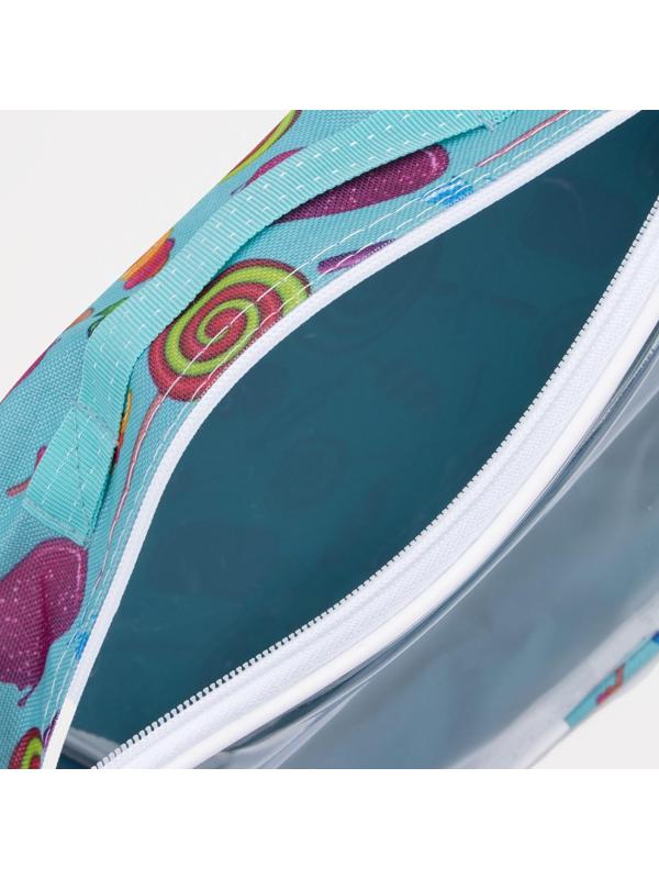 Косметичка на молнии, цвет мятный