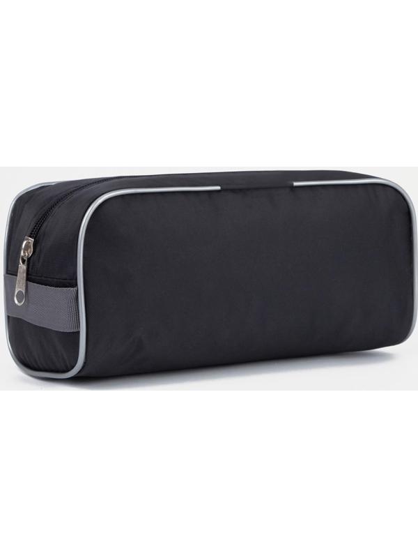 Косметичка на молнии, цвет чёрный