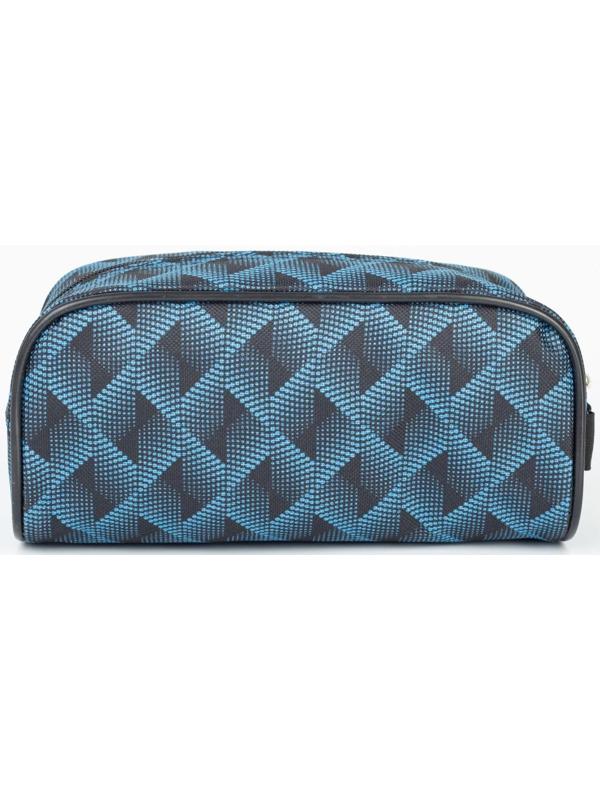 Косметичка на молнии, цвет синий