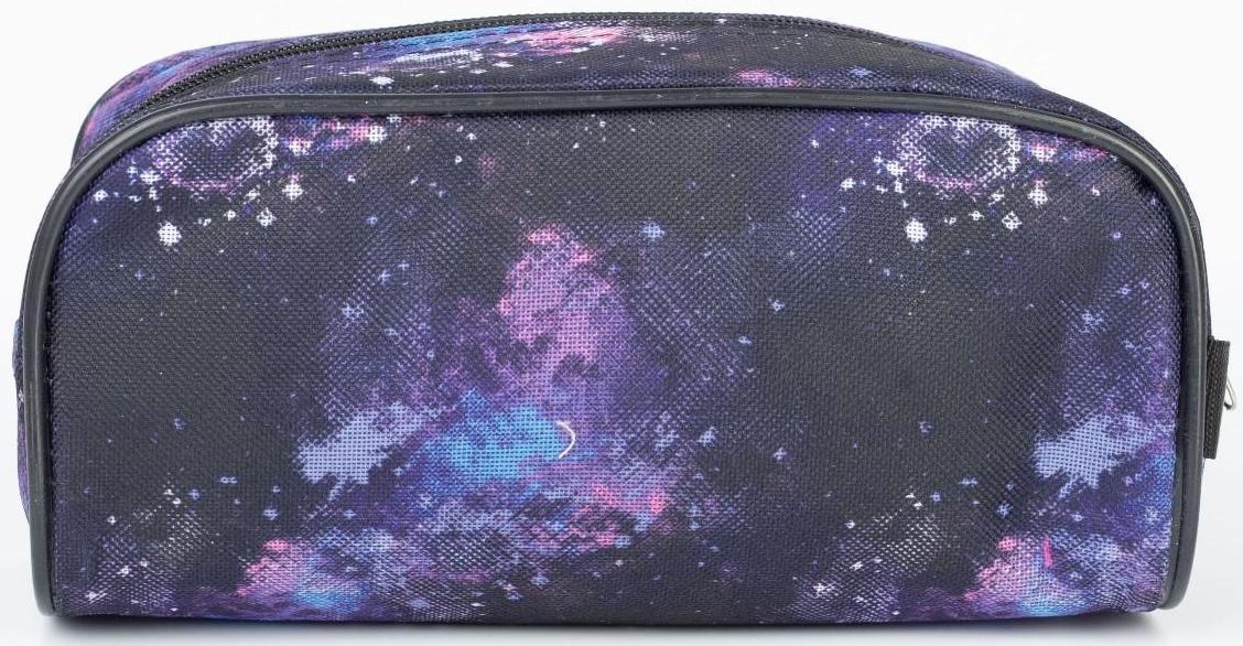 Косметичка на молнии, цвет фиолетовый